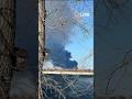 4 ХВИЛИНИ ТОМУ Масштабна пожежа на весь Київ 