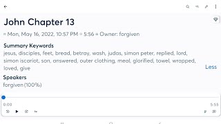 John Chapter 13 NIV Bible Reading Bible