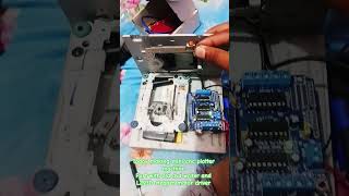 mini cnc plotter machine part with eld dvd writer