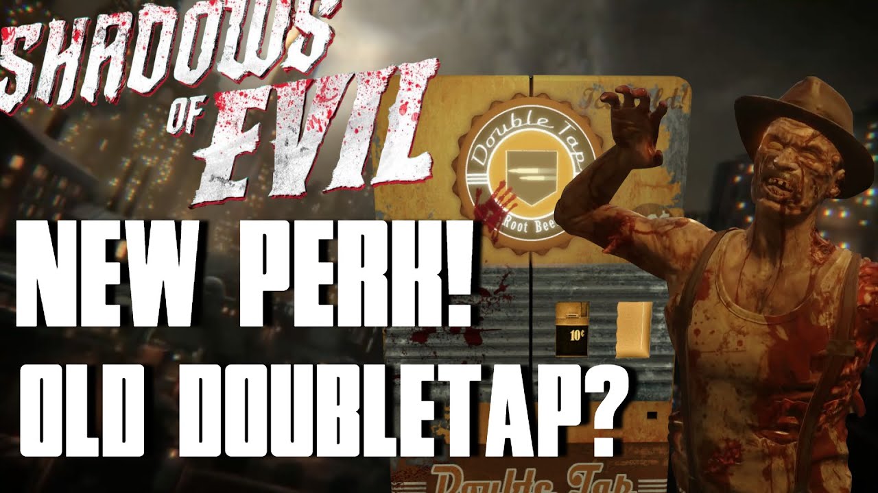 Shadows of Evil LEAKED Image! New "50/50" Perk! Original Double tap