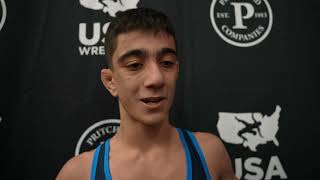 Henry Aslikyan, 48 kg U17 freestyle champion | 2024 U.S. Open