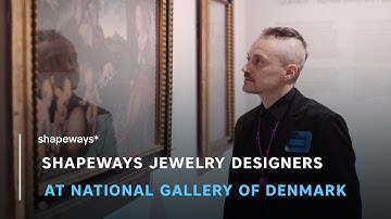 Celebrating Shapeways Jewelry Designers at the National Gallery of Denmark
