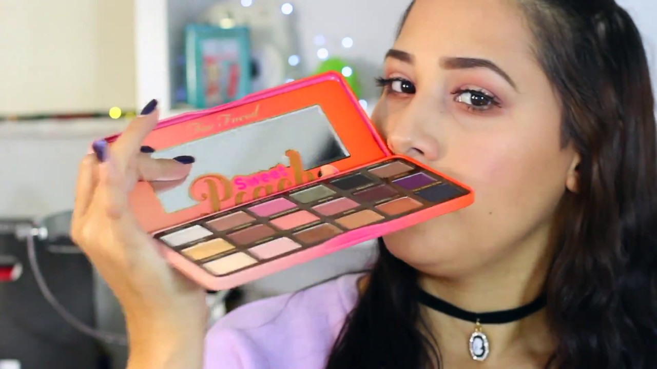 🍑 TOO FACED Sweet Peach Collection REVIEW + SWATCHES