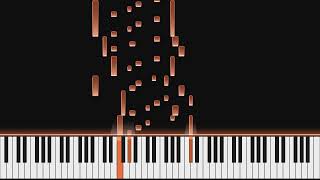 Felix Mendelssohn - Lied ohne Worte As-Dur, op. 38 Nr. 6 | Piano Visualization