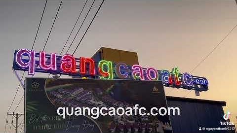 Làm Bảng HIệu Tại Quảng Cáo AFC