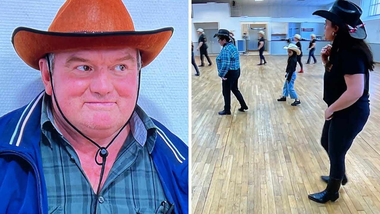 Pascal Geene L’amour est dans le pré : Pascal gêné par Muriel au cours de danse de ...