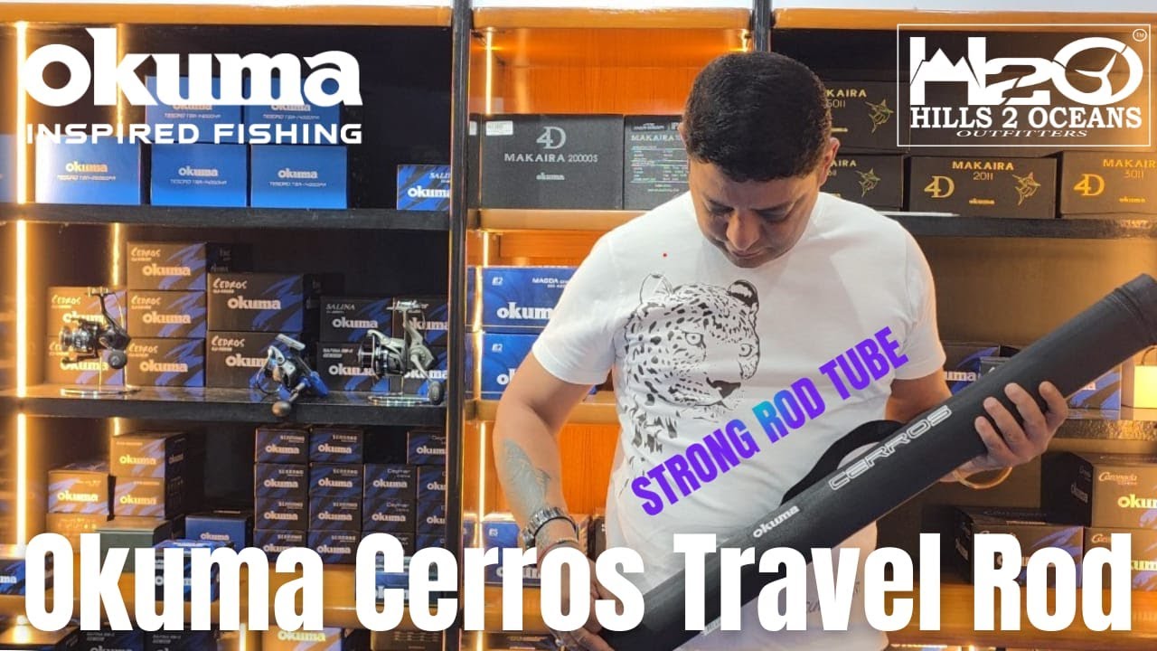 🎣 Okuma Cerros Travel Rod II CER-S-703H – Compact Power, Built for the Road! 🌍🛶