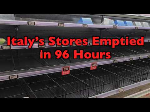 Italy Stripped of Food, Fuel in 4 Days as Diesel Protests Block Deliveries