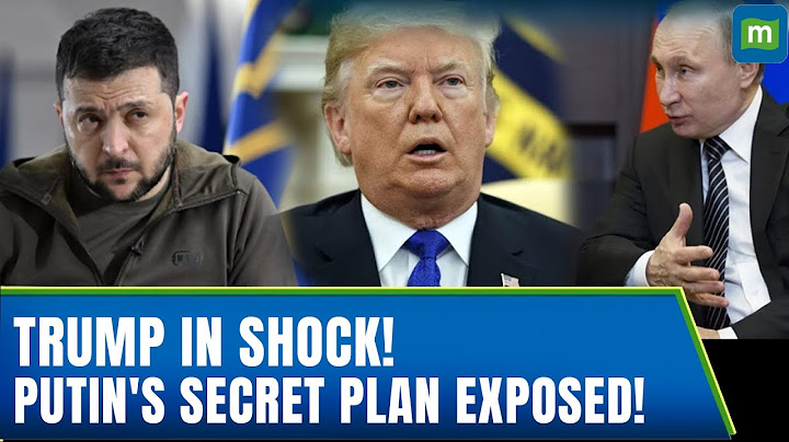 Russia Ukraine War LIVE: Breaking: Putin’s Secret Plan Exposed — Trump Stunned
