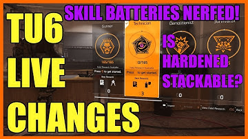 The Division 2 | TU6 is Live | New Changes