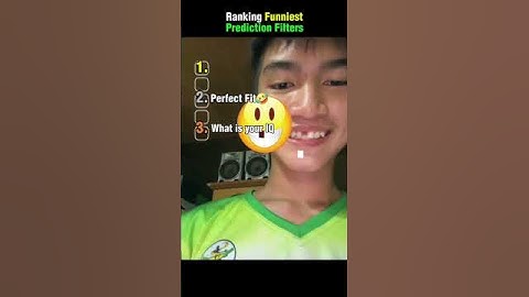 Ranking Funniest Prediction Filter