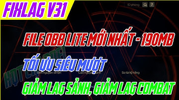 Fix Lag Liên Quân Giảm Lag Bằng File Obb Lite Mới Nhất Tối Ưu Siêu Mượt Siêu Nhẹ | HQT CHANNEL