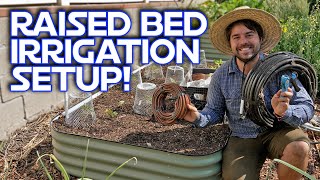 How To Setup Drip Irrigation For Your Raised Beds