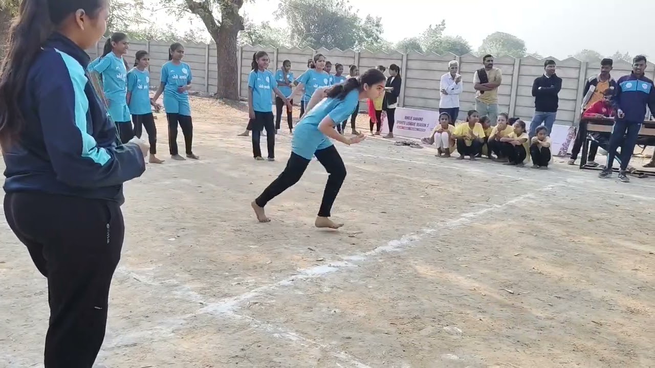 Virochannagar A vs Virochannagar B | U14 Girls Kabaddi | Khele Sanand Season 3