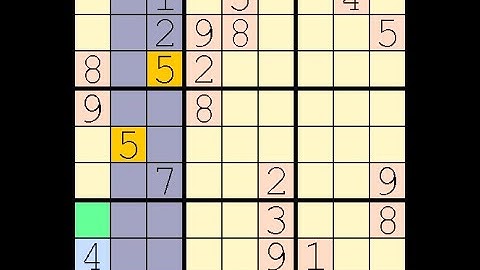 How to Solve Washington Times Sudoku Difficult  October 12, 2023