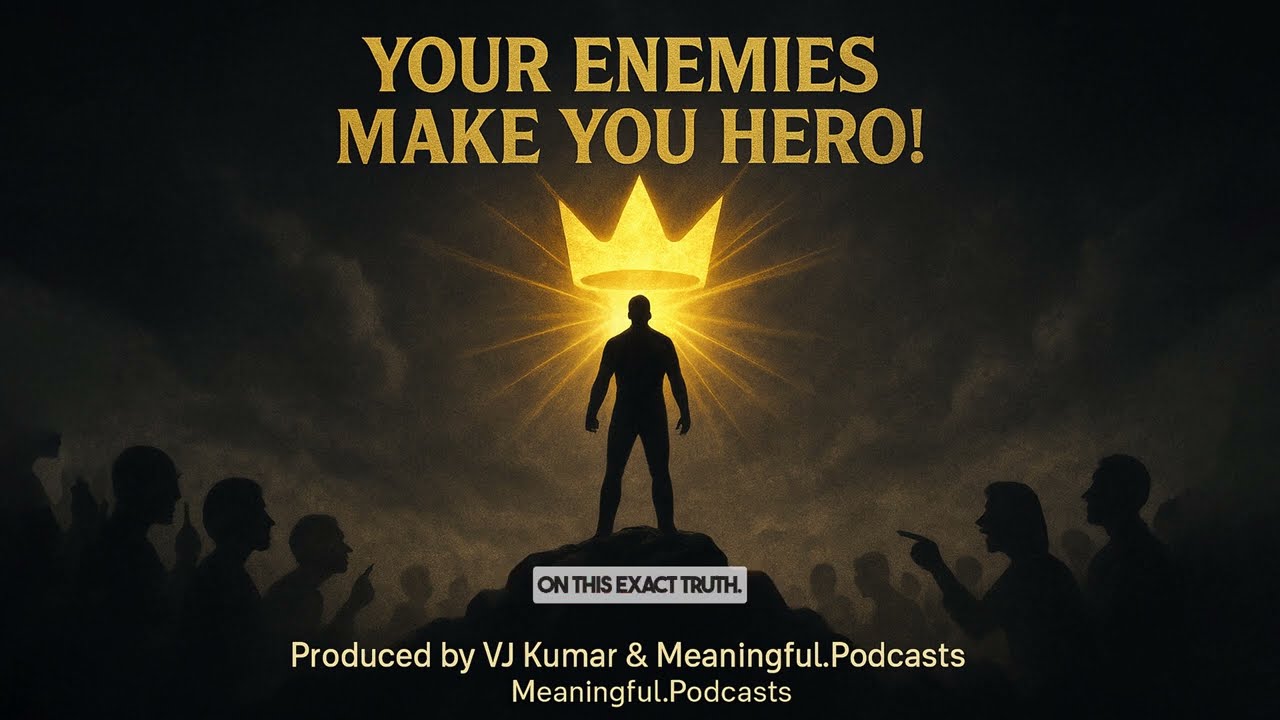 Your Enemies Make You Hero! | Podcast by VJ