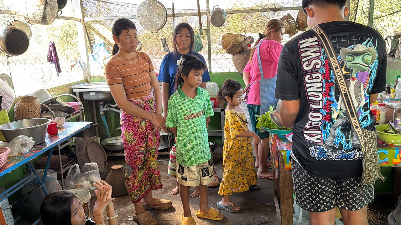 แม่น้องเท็นทำกับข้าวให้❌ครอบครัวลูก 8.❌กินทุกๆวัน