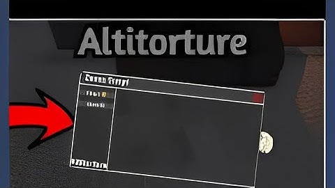Altitorture Script Roblox!