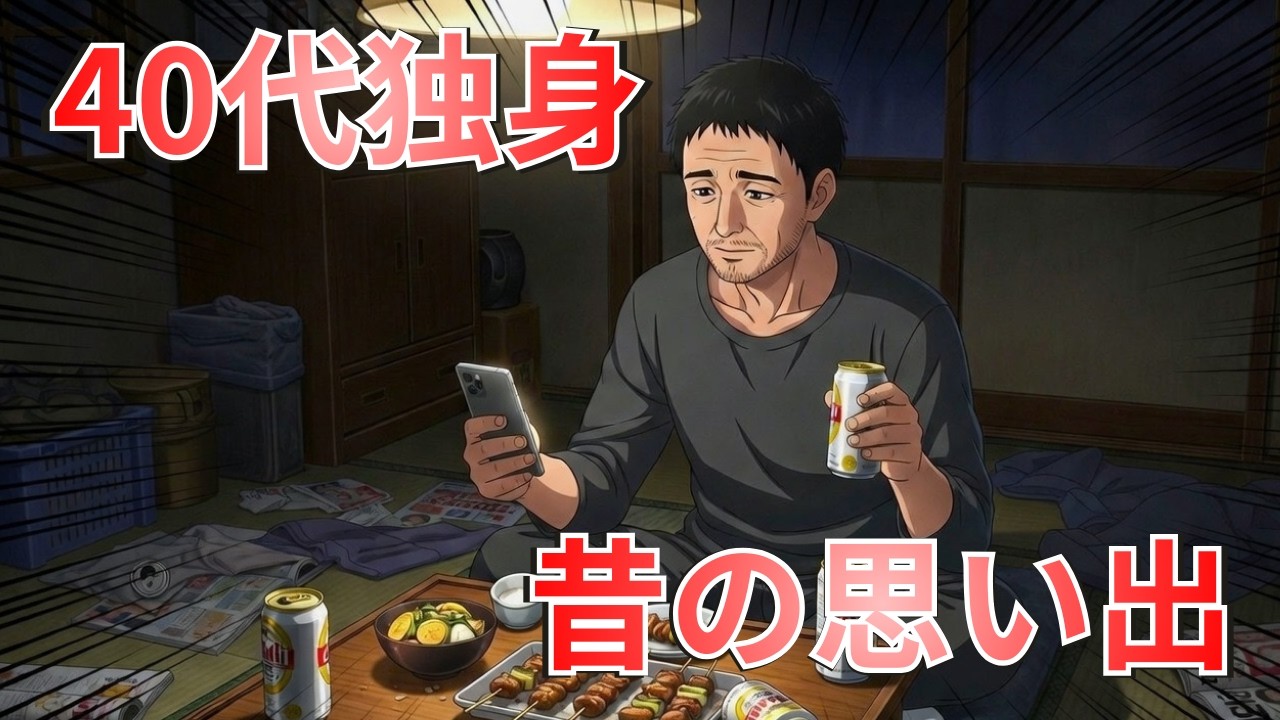 40代独身、昔の写真を消せない理由