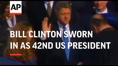 Inauguration of President William Jefferson Clinton, Part 1