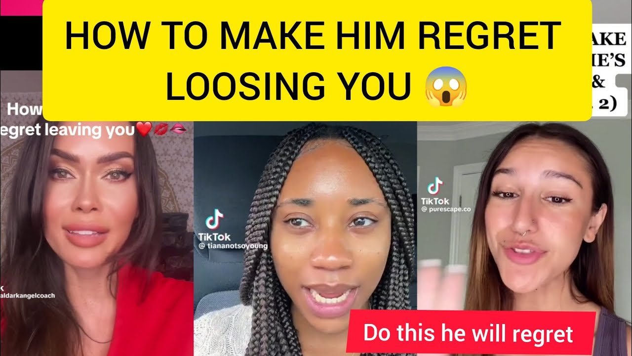 HOW TO MAKE A MAN REGRET LOSING YOU 😱 (LADIES Do THIS) - YouTube