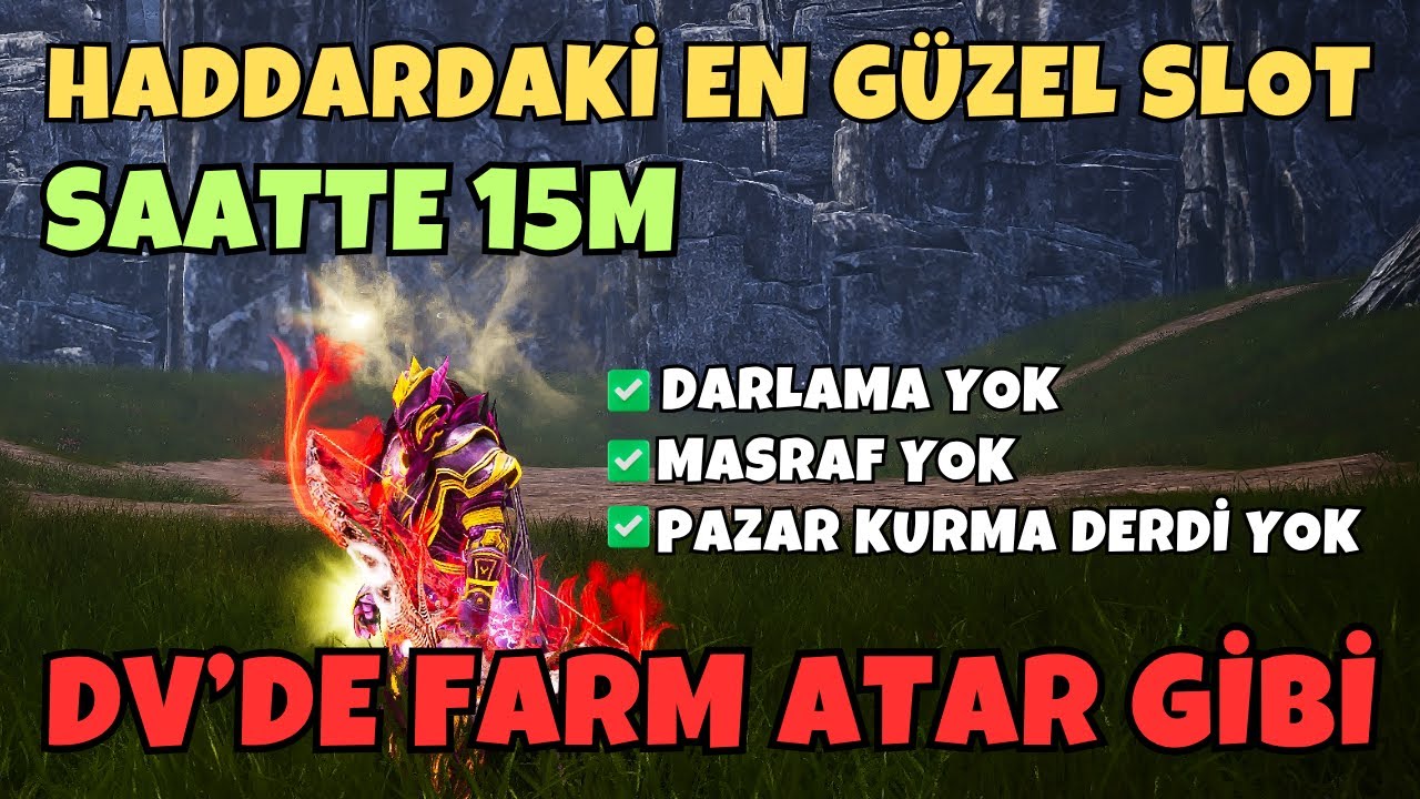 Rise Online Farm | HADDAR'DAKİ EN GÜZEL FARM SLOTU | DV'Yİ ARATMAZ! | OKÇU ÇÖP FARM! 