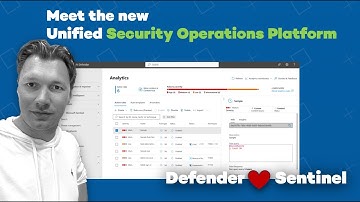 I used the new Microsoft Unified Security Operations Platform, it is amazing!