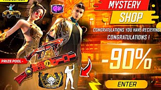 MYSTERY SHOP FREE FIRE | FREE FIRE MYSTERY SHOP JUNE MONTH BOOYAH PASS DISCOUNT | FF NEW EVENT