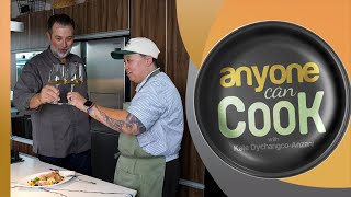 Anyone Can Cook: Carpaccio-sliced Mahi -Mahi with fresh Basil Noodle and Pomelo Dressing by Chef - show video thumbnail