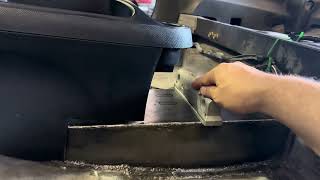RSX AWD All Wheel Drive Conversion Part 46 Center Console mounting Part 1
