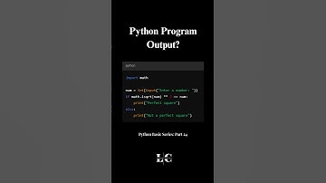 Python Basic Series Part 24: Check if a Number is a Perfect Square 🔲 (Another Method)