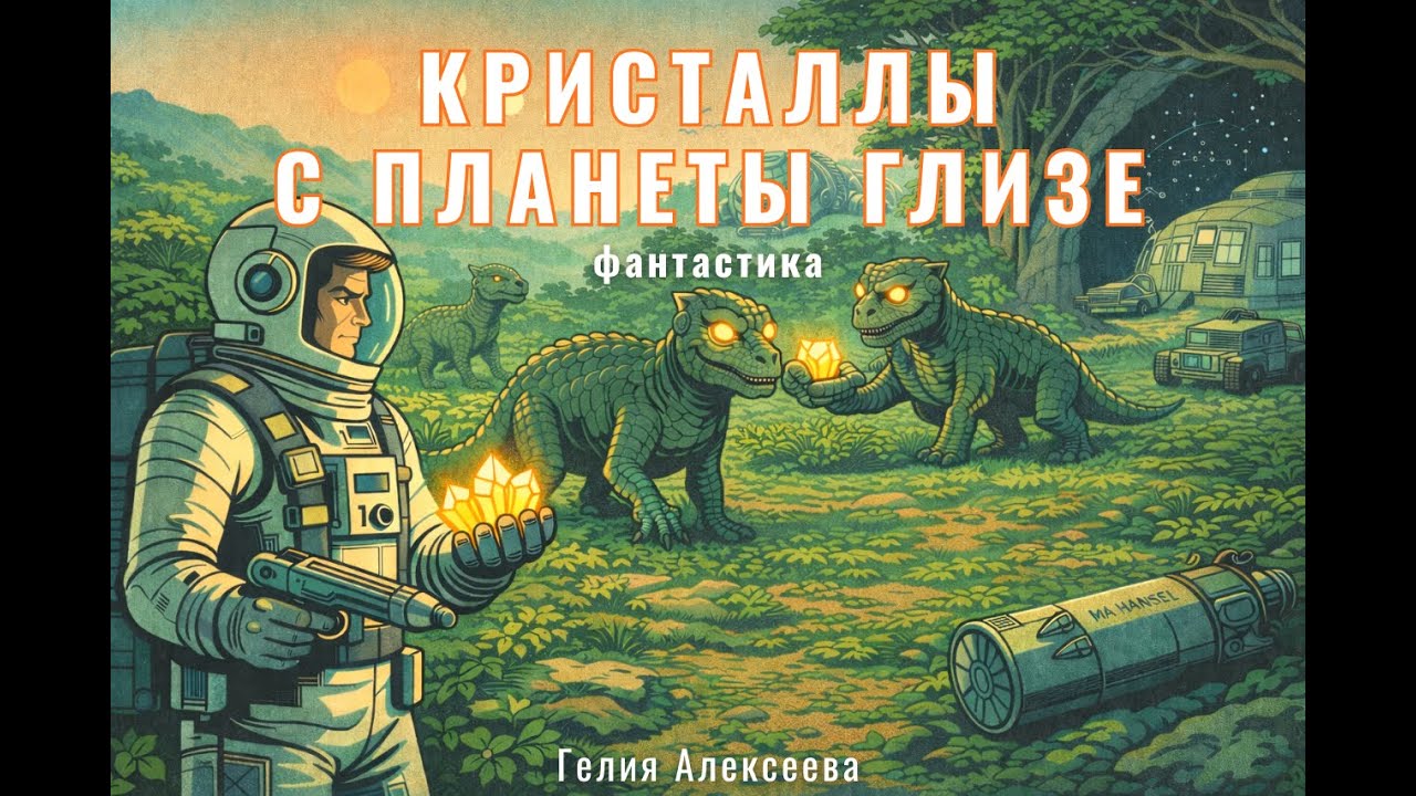 Кристаллы с планеты Глизе. Аудиокнига. Фантастика. Гелия Алексеева