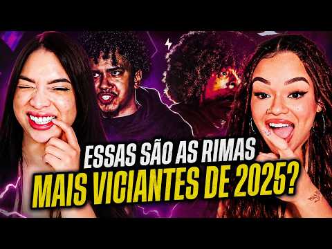 REACTING to ADDICTIVE RHYMES from 2025! - Centro das Batalhas