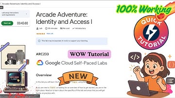 Arcade Adventure: Identity and Access I #ARC233 #qwiklabsarcade2025