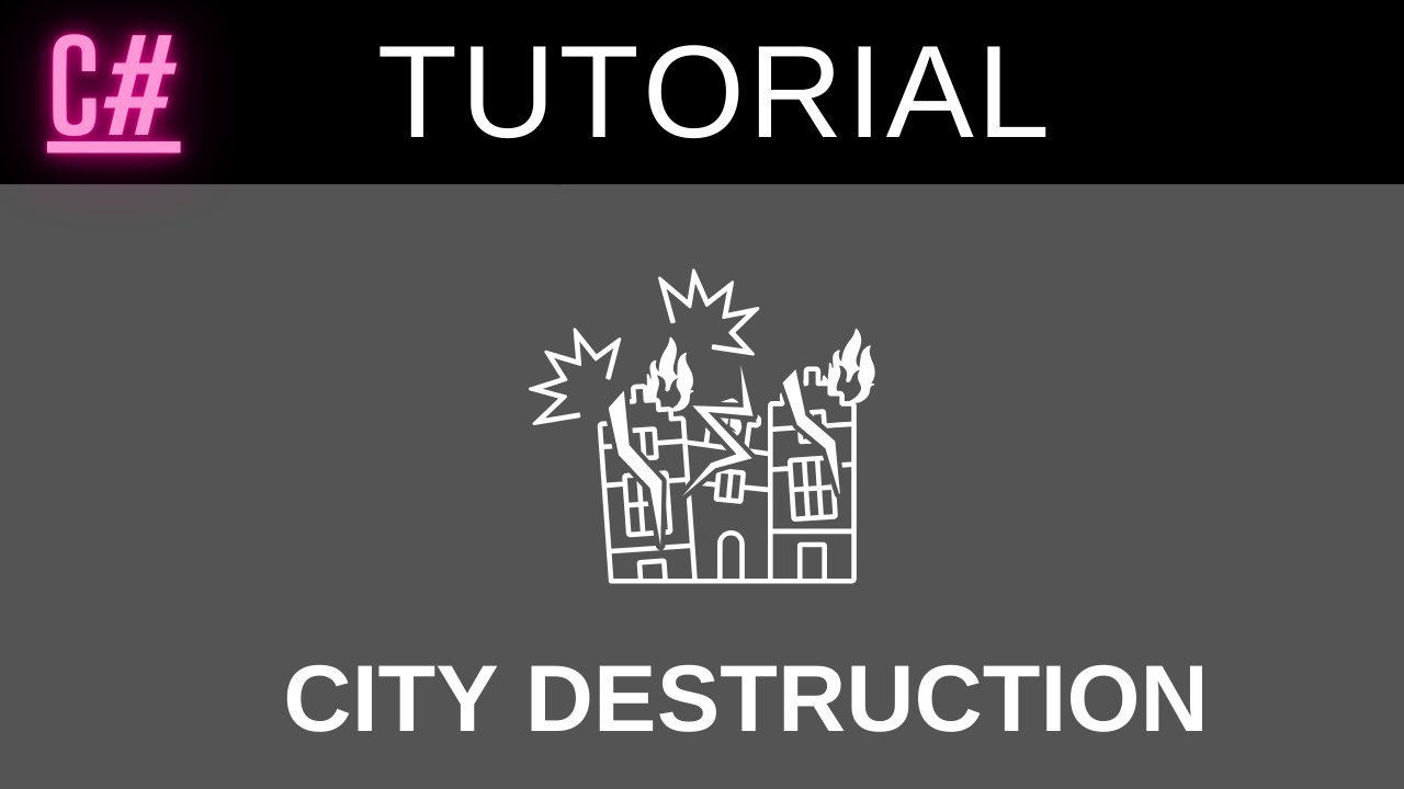 Massive Loop Unity C# Tutorial: City Destruction - YouTube