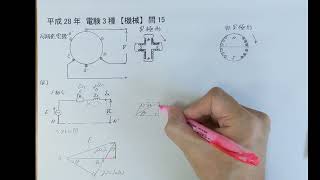 平成28年電験3種【機械】問15