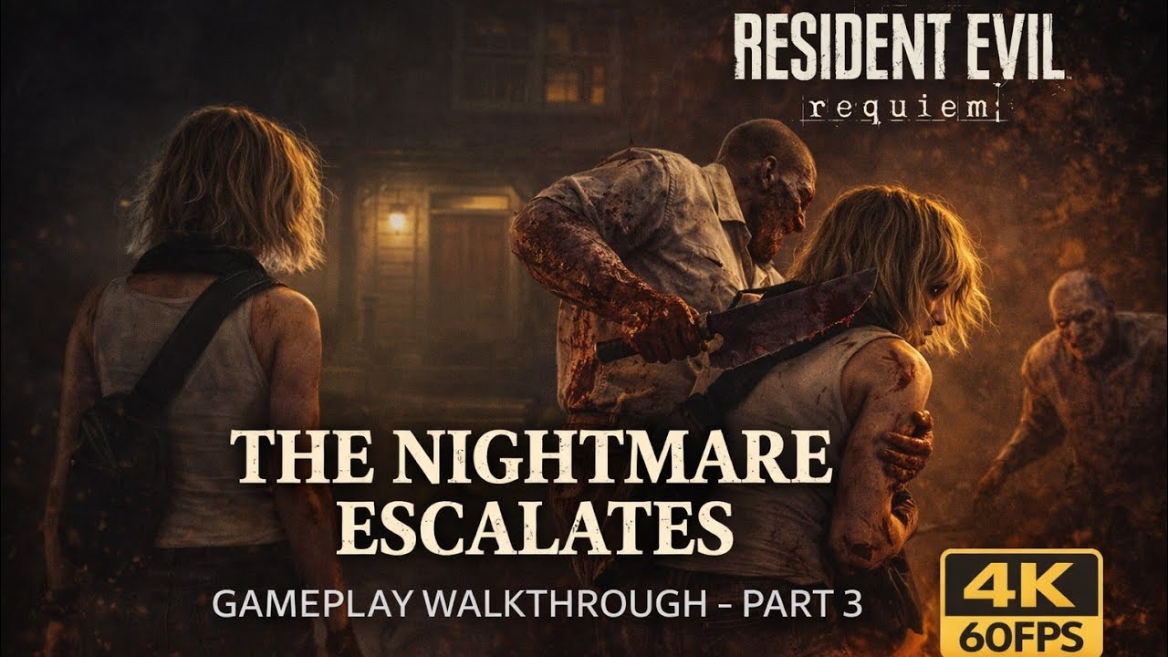 Resident Evil Requiem Walkthrough Gameplay Part 3 | 4K 60FPS - YouTube