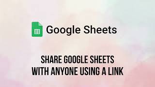 Información How to Share Google Sheets with Anyone Using a Link | Step-By-Step Noticias