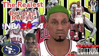 The Realest Dennis Rodman NBA 2k24 Face Creation (Kobe Bryant Edition) 🔥🔥