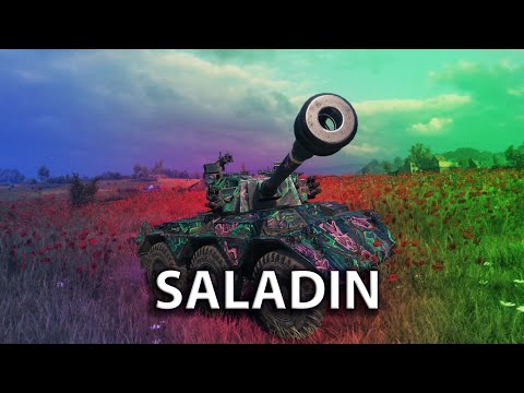 Видео: FV601 Saladin. СОЗДАН ДЛЯ ДВИЖЕНИЯ ПРЯМО.