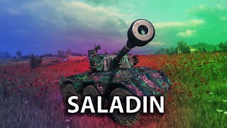 FV601 Saladin. СОЗДАН ДЛЯ ДВИЖЕНИЯ ПРЯМО.