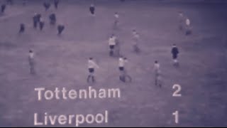 Spurs v Liverpool 1966-67 Season at White Hart Lane Match