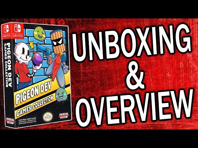 Unboxing Pigeon Dev Games Collection For The Nintendo Switch