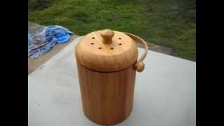 review of lehmans bamboo compost bucket