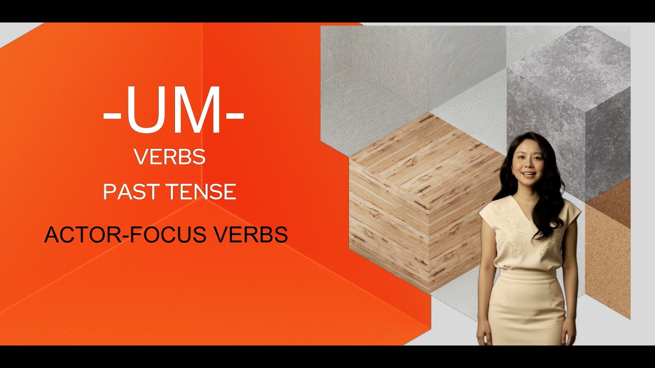 Tagalog: -UM- Verbs Past Tense- Formation Pattern