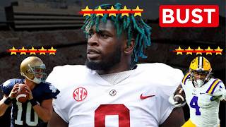 College Football's 5-Star Recruits Who Became BUSTS