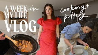 VLOG: Pottery class, making a stew, new clothes + more!