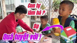 THẬT VỠ ÒA ! Dù chỉ mới học vài ngày nhưng CẬU BÉ VÉ SỐ đã đạt kết quả HƠN MONG ĐỢI