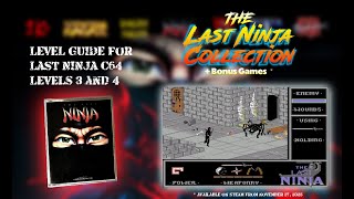 Last Ninja Collection - Last Ninja C64 Guide - Levels 3 and 4 screenshot 4