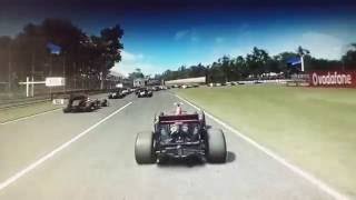 F1 2010 monza crash